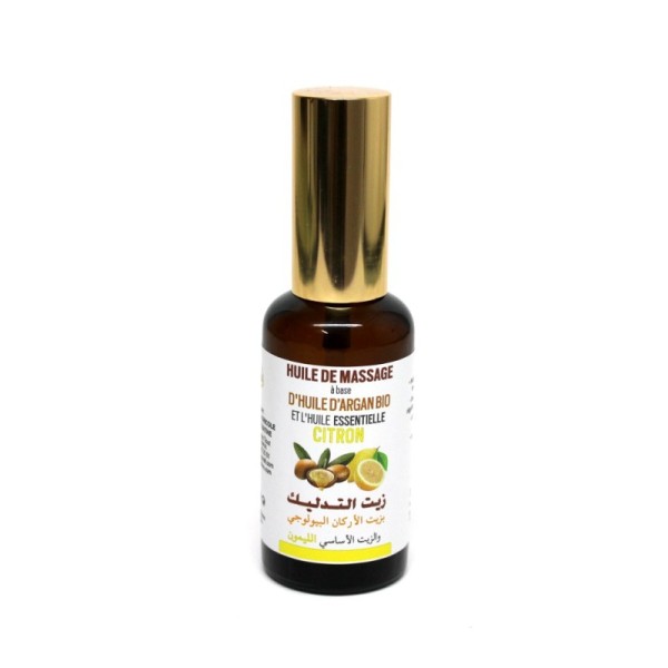 Lemon Massage Oil - 50ml-en