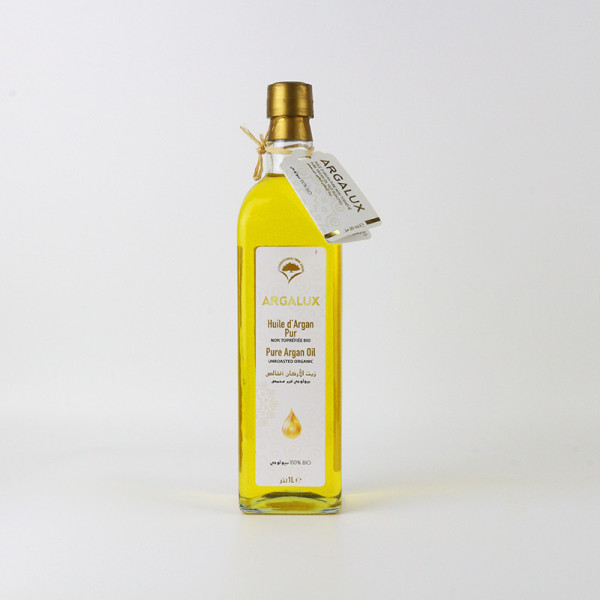 HUILE D’ARGANE PURE NON TORRÉFIÉE 1L