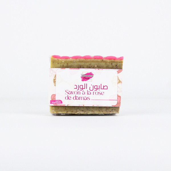 SAVON A LA ROSE DE DAMAS 120G