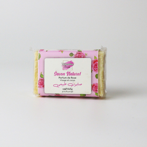 SAVON NATUREL PARFUM DE ROSE 100G
