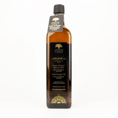 Huile d'argan alimentaire TIOUT 1L