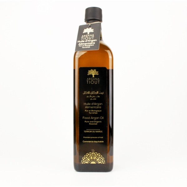 Huile d'argan alimentaire TIOUT 1L