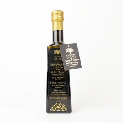 Huile d'argan alimentaire TIOUT 250 ml